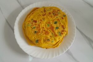 Spring onion pancakes