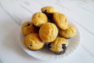 Classic blueberry muffins