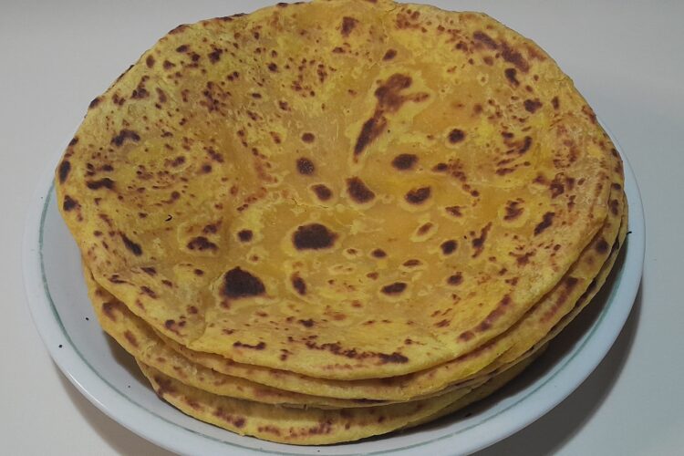 Soft butternut chapati