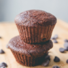 Easy eggless beetroot chocolate muffins