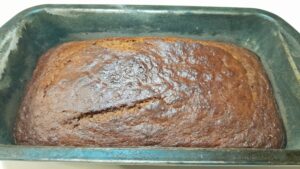 Baked Zucchini Banana Bread