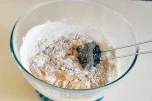 Zucchini walnut bread wet and dry ingredients