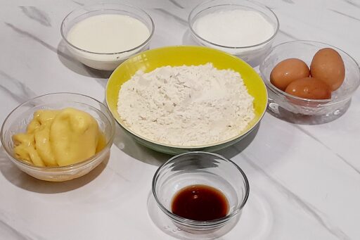 Butter cake ingredients