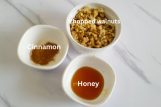 Banana walnut muffins ingredients