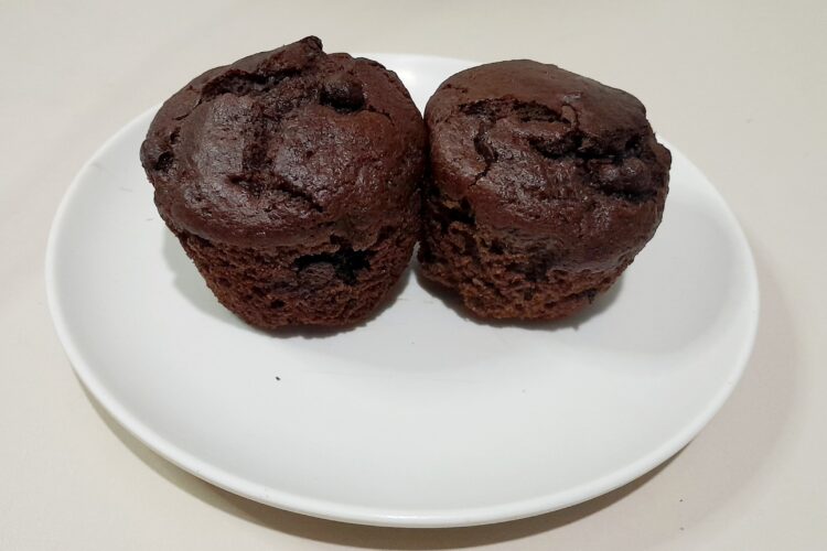 Double chocolate chips muffins