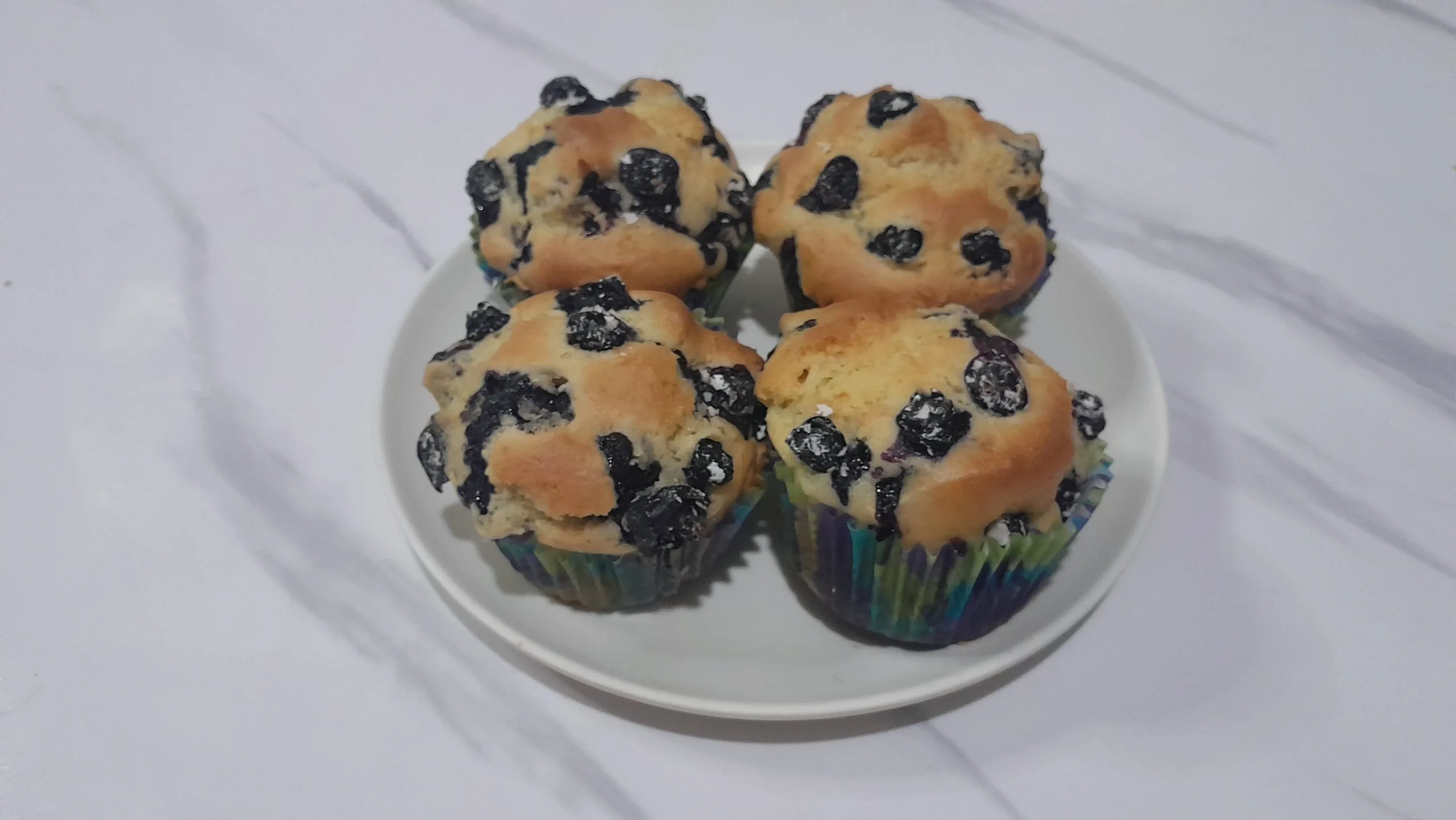 Gluten-free blueberry muffins