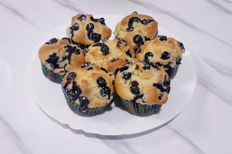 Gluten-free blueberry muffins